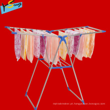 Lojas de Fábrica Centro Foldable roupas Rack